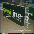 Aluminum profile advertising wall mounting light box ,outdoor light box signs